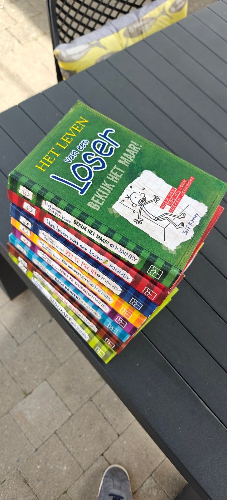 Het leven van een loser, Boeken, Ophalen