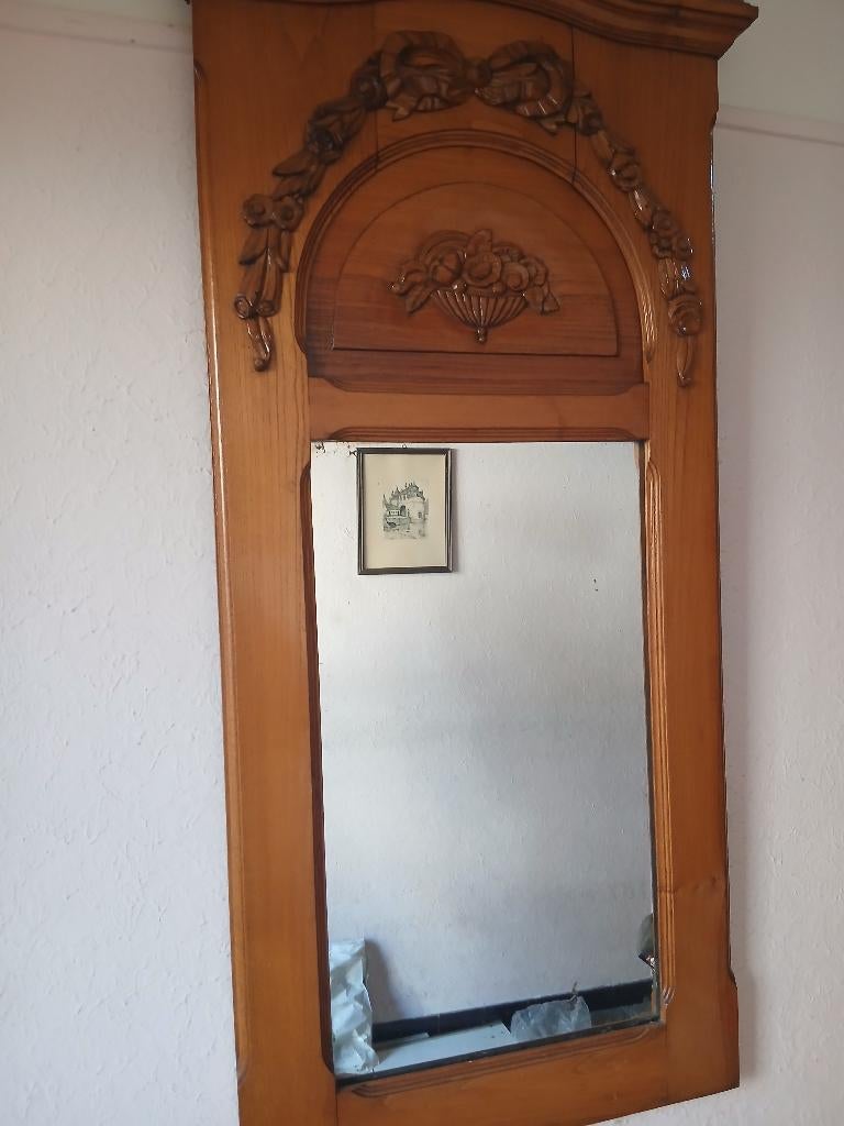 Wandspiegel, Huis en Inrichting, Ophalen, 100 tot 150 cm, Zo goed als nieuw, Rechthoekig
