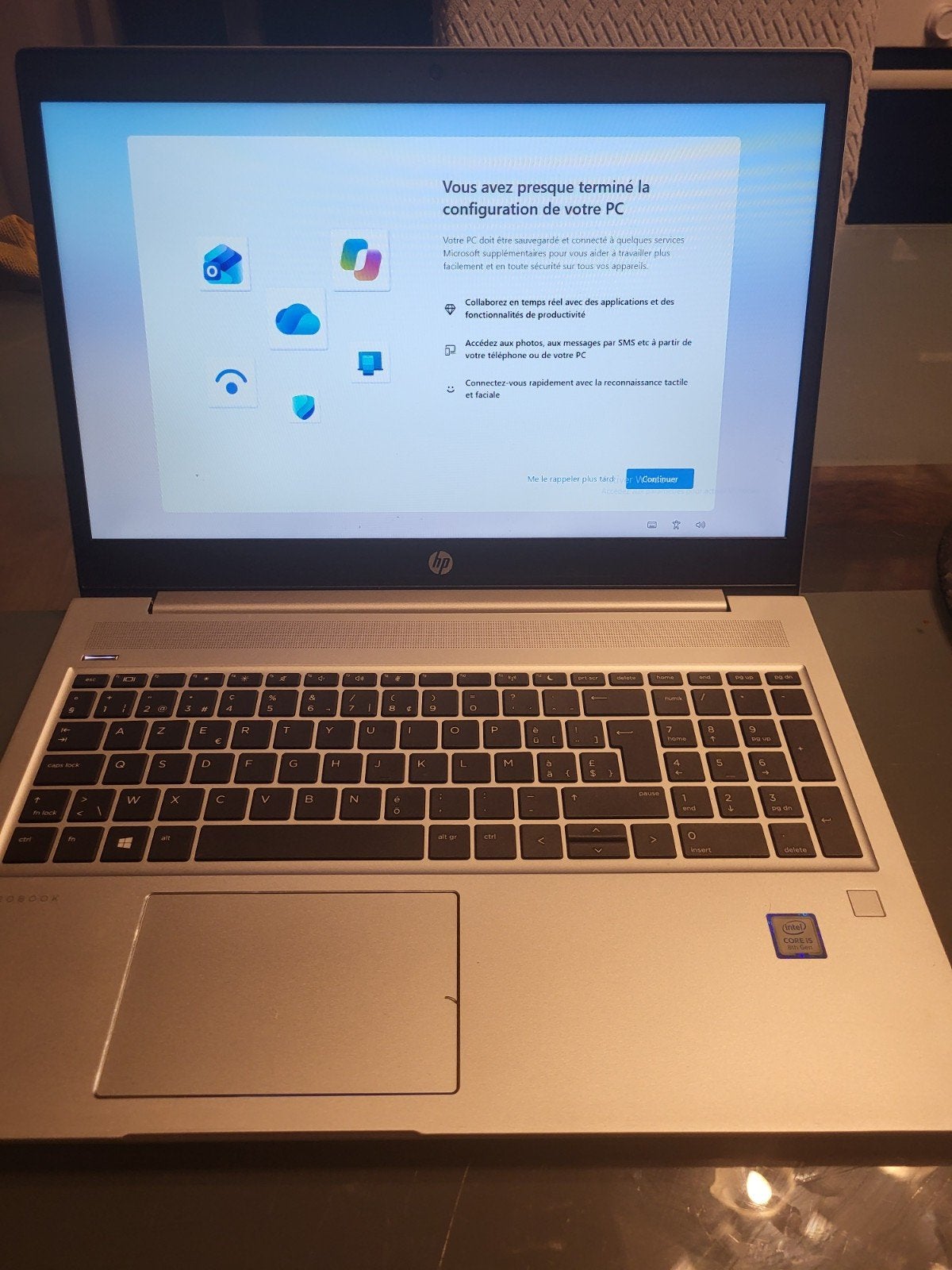 pc portable hp probook, Informatique & Logiciels, Enlèvement, Comme neuf, Azerty, SSD