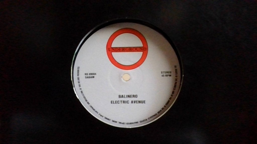 ELECTRIC AVENUE " BALINERO " ( R&S RECORDS ), Ophalen of Verzenden, Zo goed als nieuw, 12 inch, Originele persing