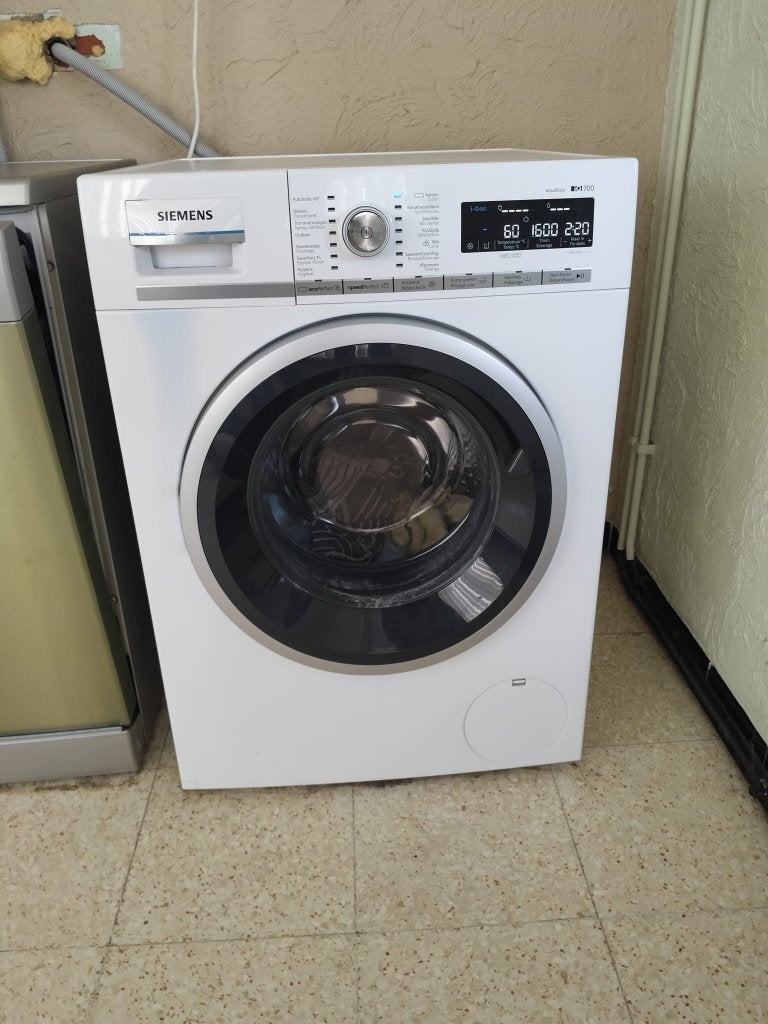 Wasmachine, Electroménager, 1600 tours ou plus, Chargeur frontal, Enlèvement, Utilisé