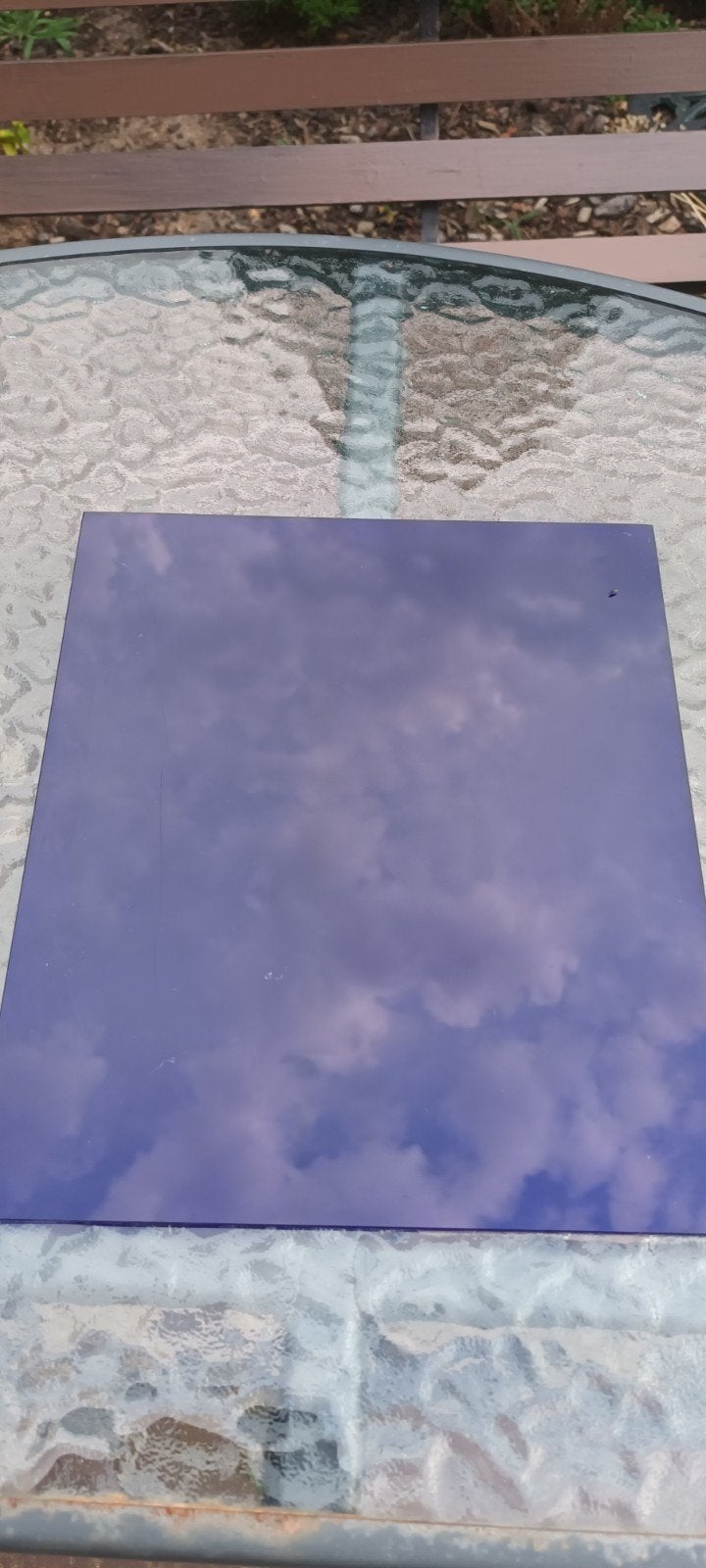 eclips zon en zonnebank glas