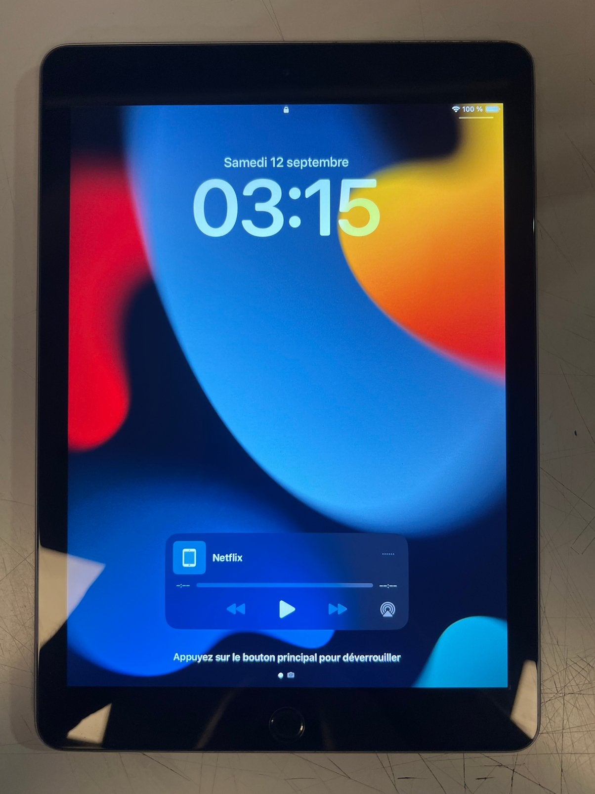 iPad 6e generatie — 32 GB — spacegrijs, Computers en Software, Gebruikt, 32 GB, Grijs, Wi-Fi