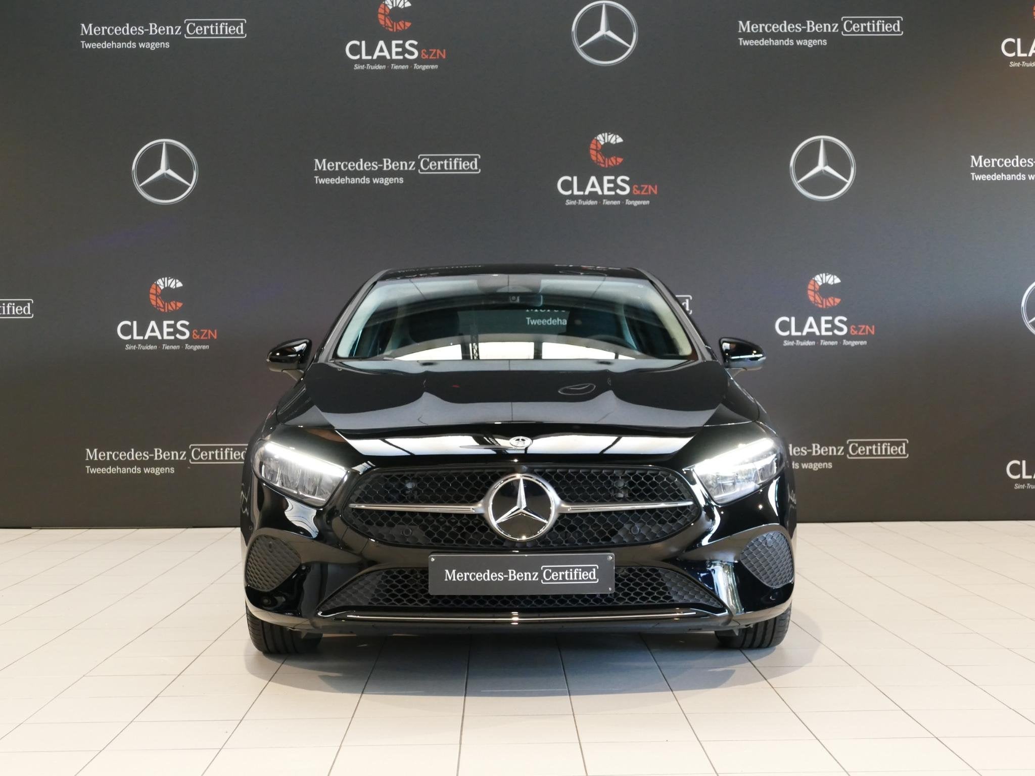 Mercedes-Benz A-klasse 180 Progressive Line DOS 8387, Stof, 4 cilinders, 136 pk, Zwart