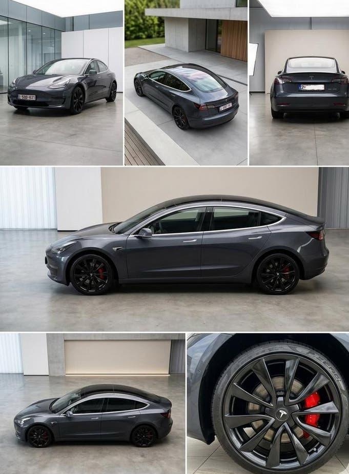 Tesla Model 3 Performance - garantie – FSD - 2 sets velgen, Autos, Tesla, Particulier, Model 3, Caméra 360°, 4x4, ABS, Caméra de recul