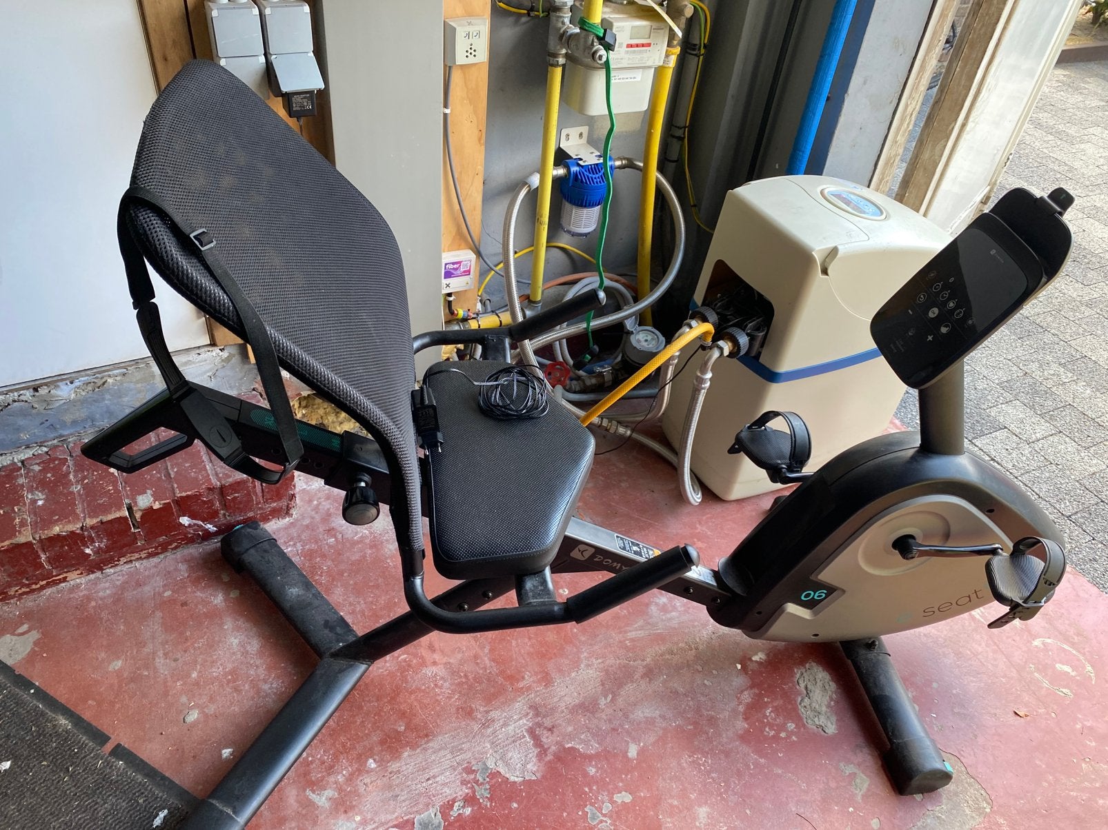 DOMYOS Interactieve Hometrainer EB Seat – Zo goed als nieuw, Ophalen, Zo goed als nieuw