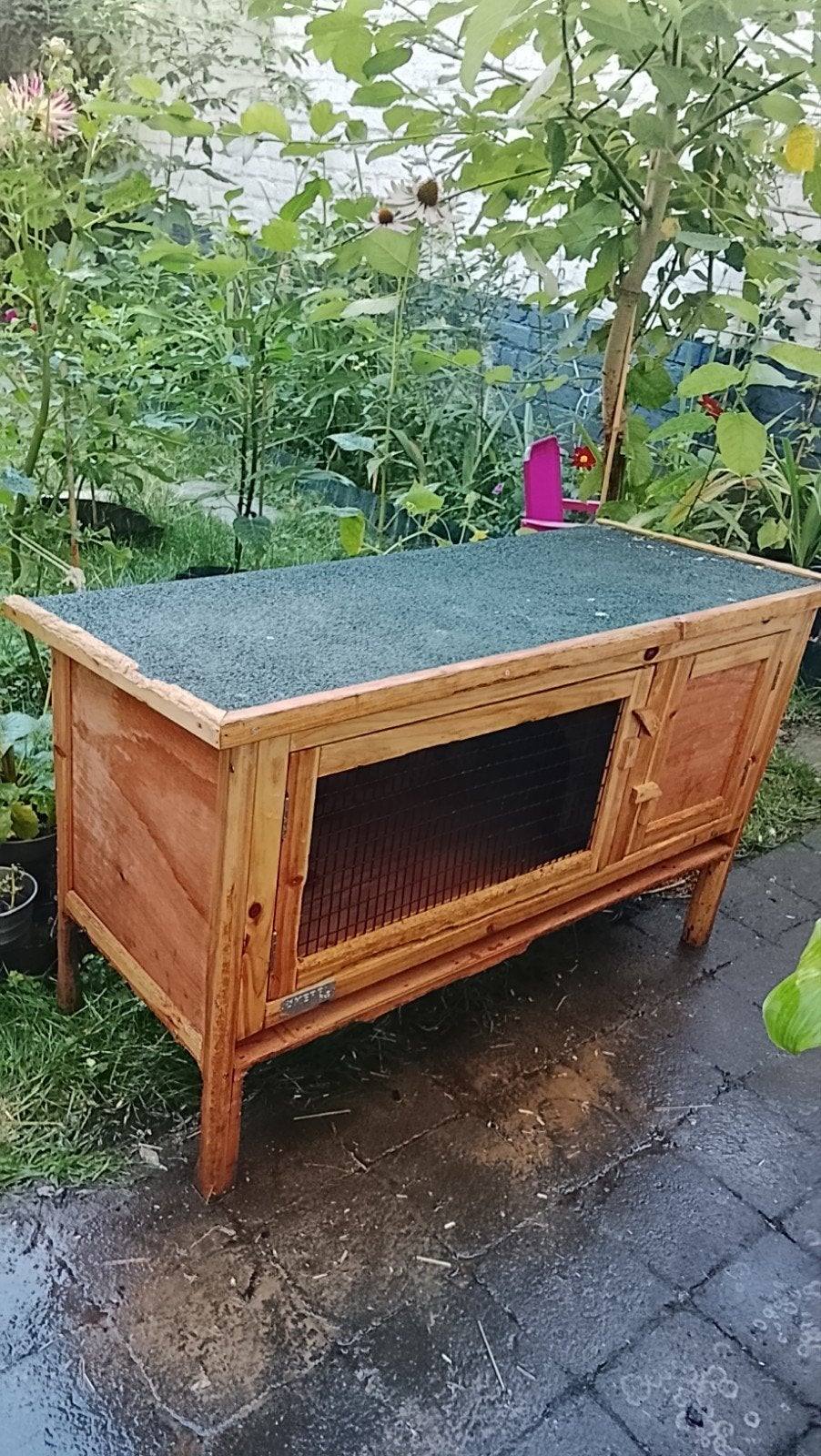 Clapier en bois pour lapins, Animaux & Accessoires, Lapins