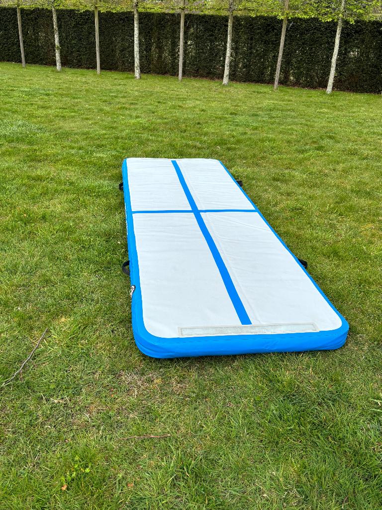 AirTrack Nordic 3m, Ophalen, Zo goed als nieuw, Blauw, Materiaal