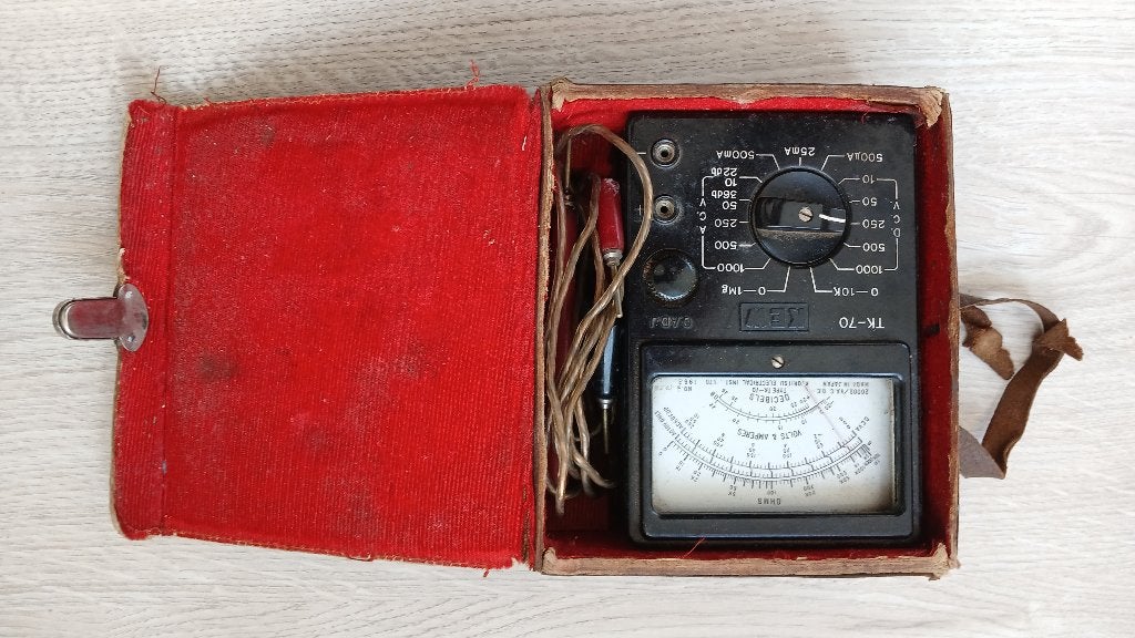 Kioritsu Voltmeter Ampèremeter, Doe-het-zelf en Bouw, Ophalen, Gebruikt, Multimeter