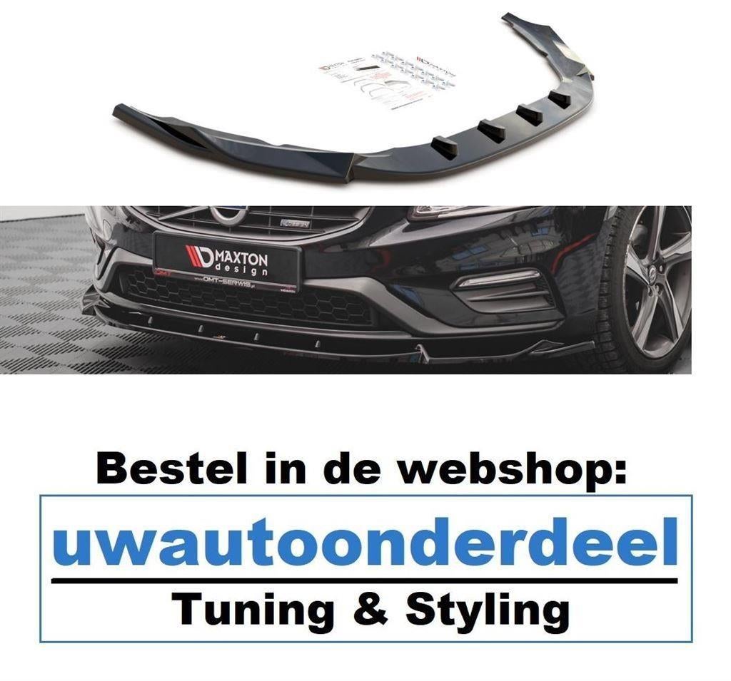 Maxton Design Volvo S60 R Design Spoiler Lip Splitter MK2, Envoi