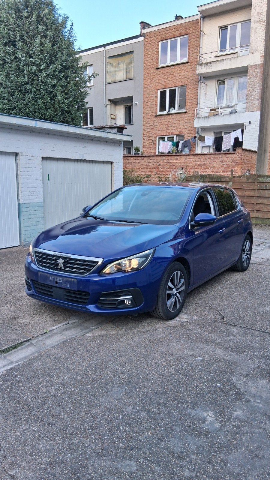 Peugeot 308 diesel année 2020 erou 6d 90000km boîte automati, Euro 6, 5 portes, 96 kW, Automatique