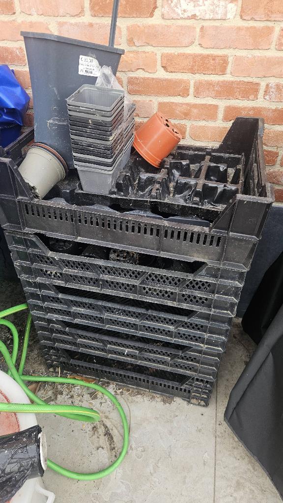 gratis plastic bakken, Doe-het-zelf en Bouw, Ophalen, Gebruikt