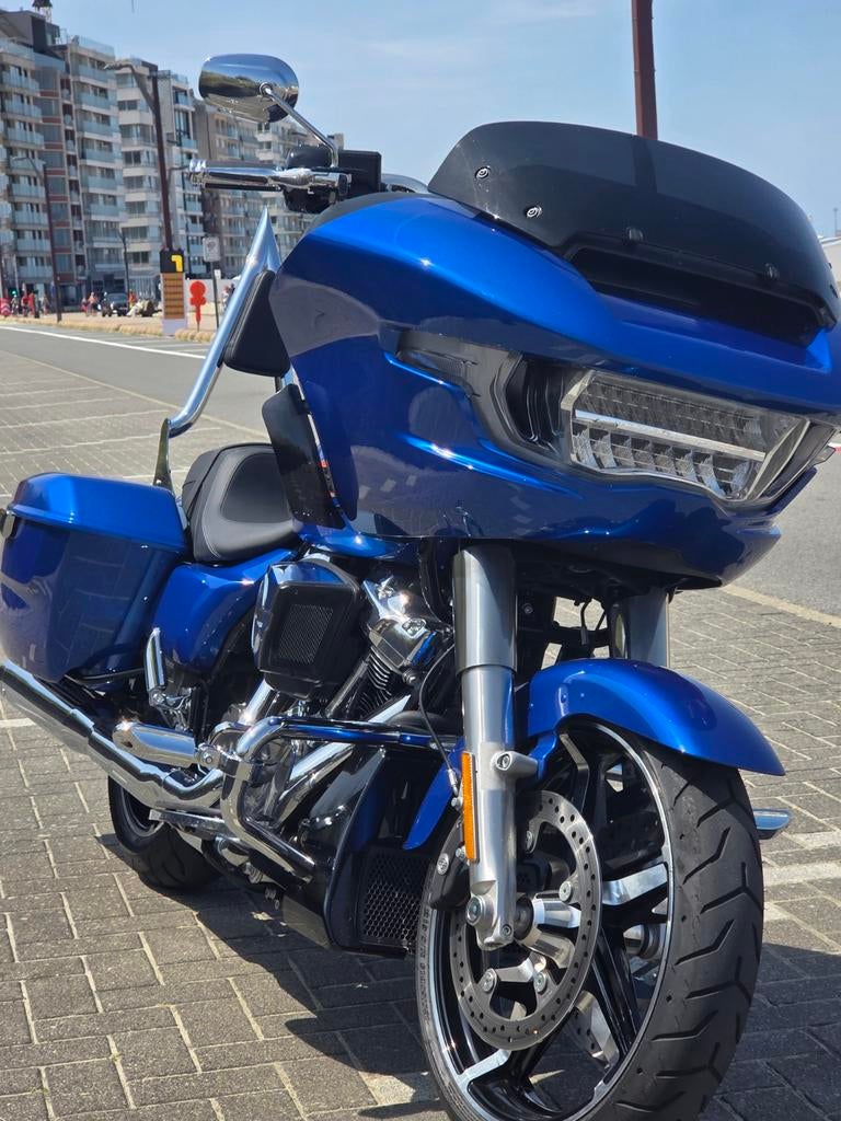 Harley davidson road glid 8/2024 nieuw 34500€ 4500km, Motoren, Particulier