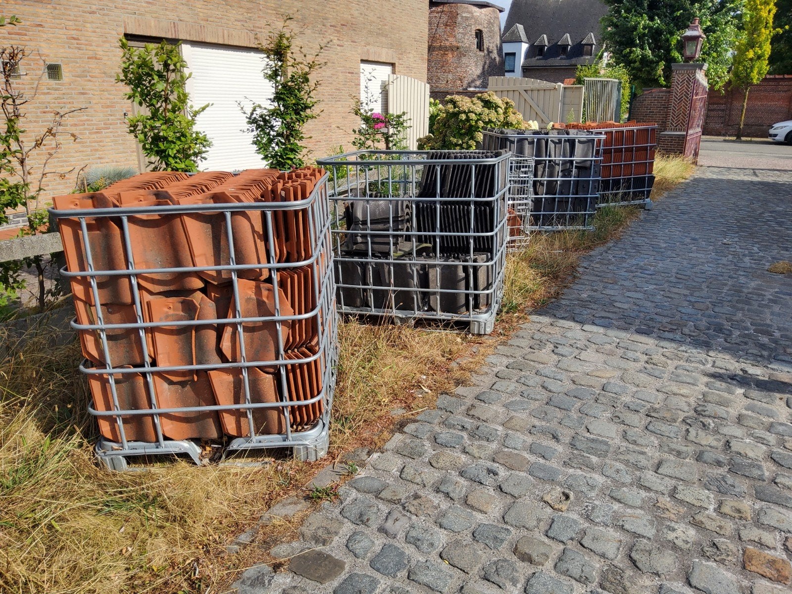 dakpannen, Doe-het-zelf en Bouw, Dakpannen en Dakbedekking, Ophalen, Rood, Dakpannen