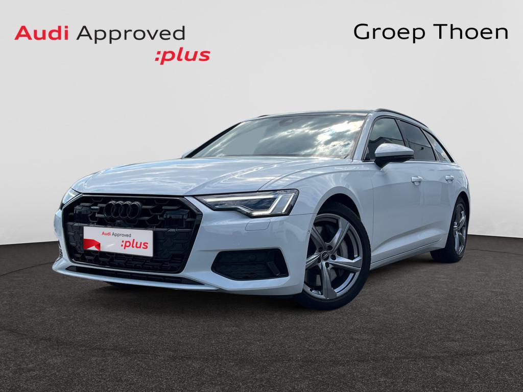 Audi A6 Avant PHEV A6 Avant PHEV 50 TFSI e Q Bus. Ed. Advanc, Auto's, Automaat, 35 g/km, Wit, Break