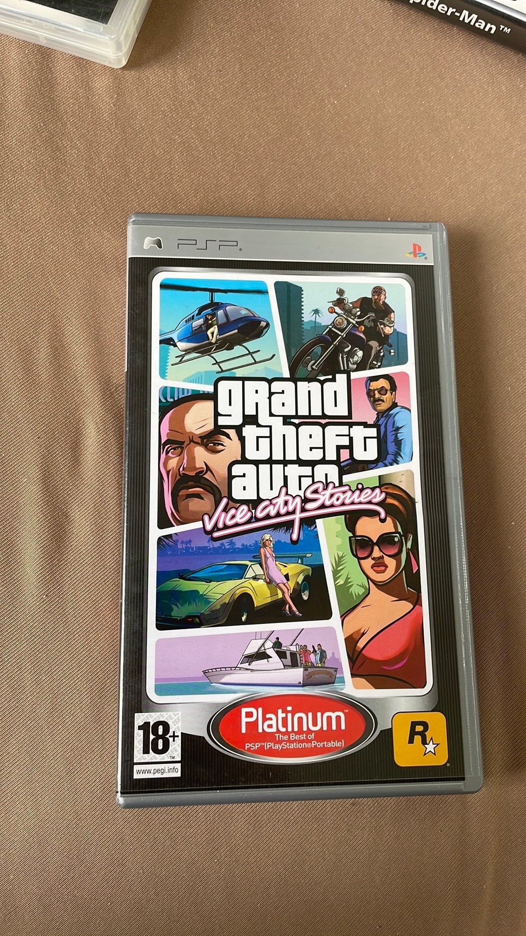 Vice city stories psp als nieuw met alle boekjes en poster, Games en Spelcomputers, Games | Sony PlayStation Portable, Ophalen of Verzenden