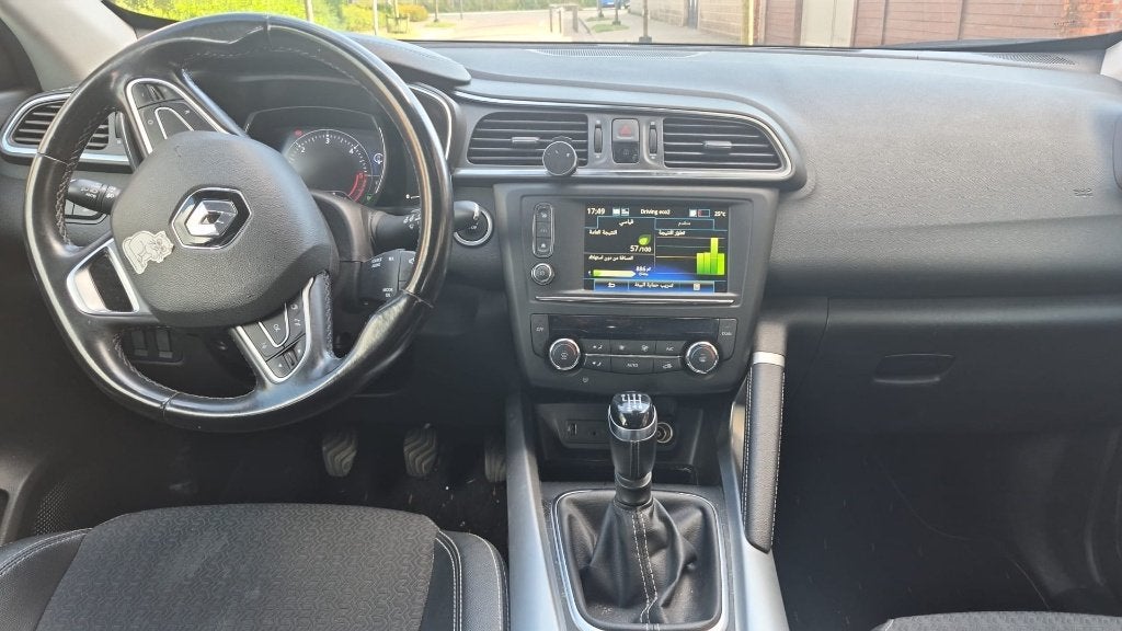 Renault kadjar 1.6D Bj 2019 96000km!!! Airco, Parkeersensor, Euro 6, Wit, 1560 cc
