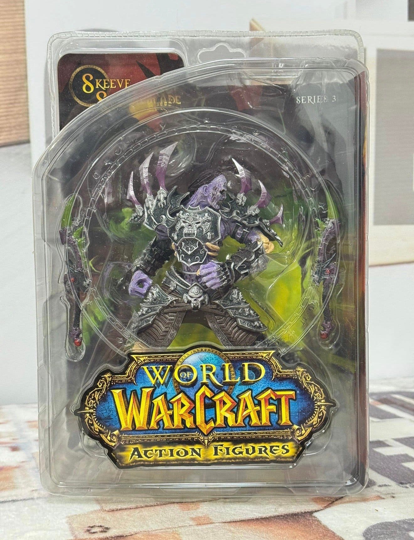 World of Warcraft Series 3 - Skeeve Sorrowblade Undead Rogue, Ophalen of Verzenden, Nieuw