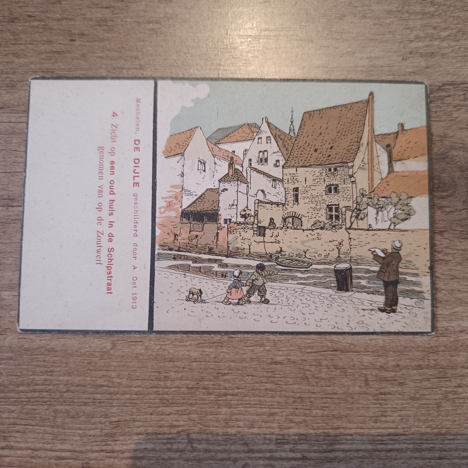 A Ost Alfred DE DIJLE Nr 4 Schipstraat, Ophalen of Verzenden