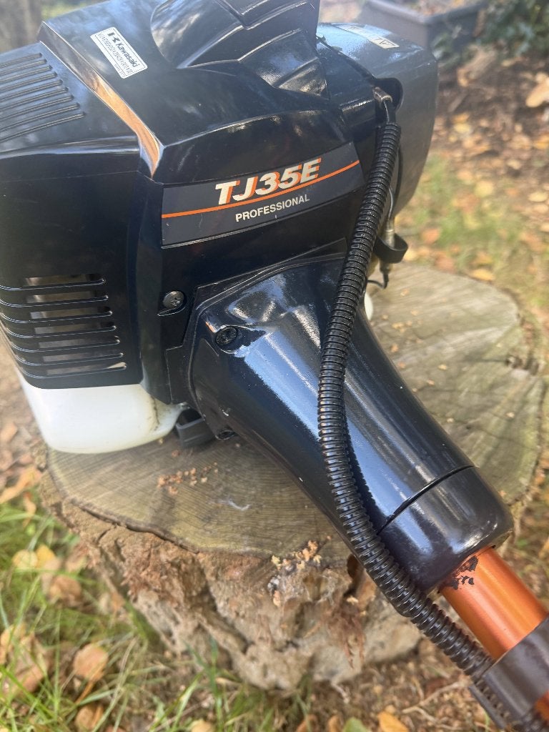 Kaaz tj35e bosmaaier kawasaki, Comme neuf, Enlèvement, Kaaz/Honda, 10 à 30 cm