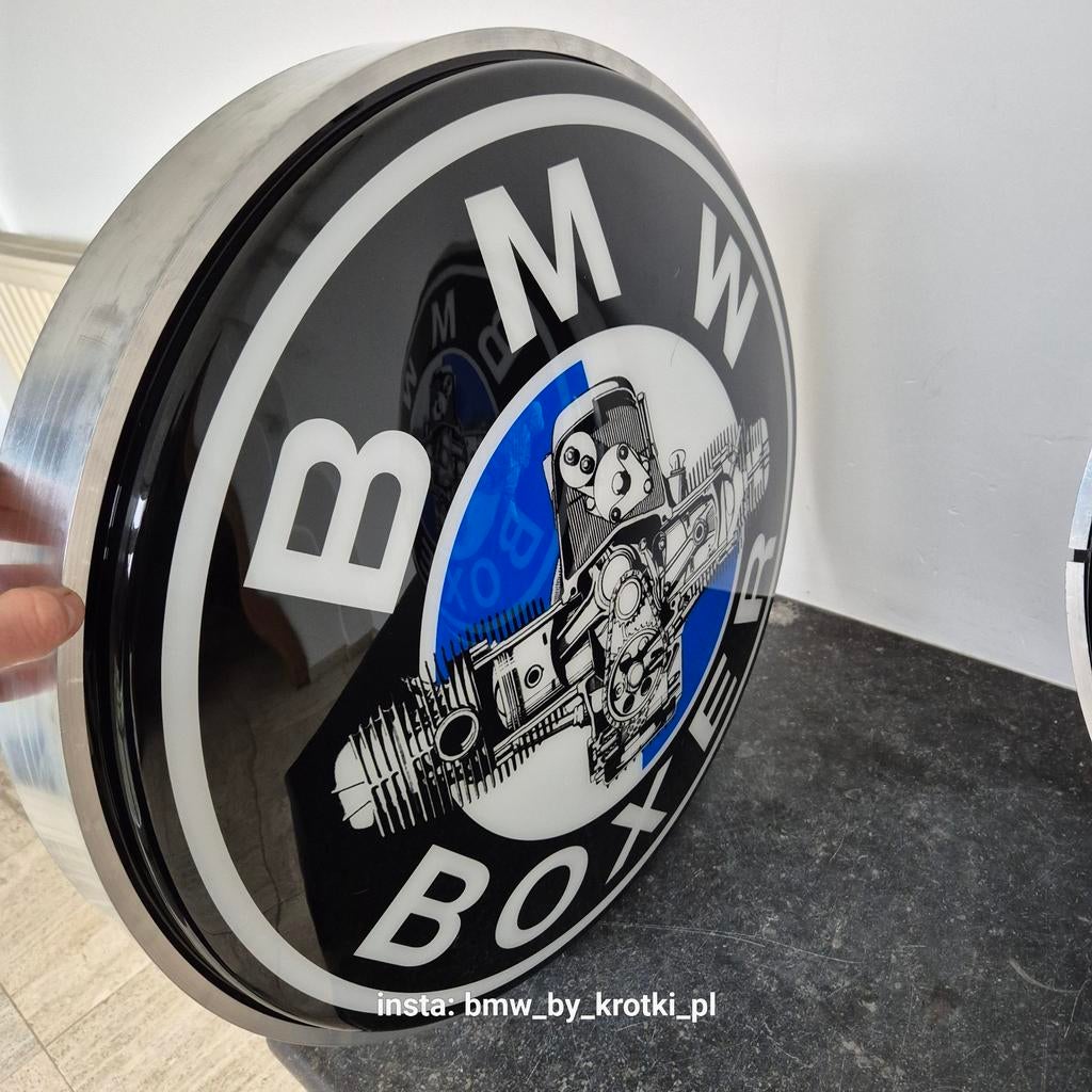 Bmw logo emblem 57cm bokser r100 r90 r1100, Motos