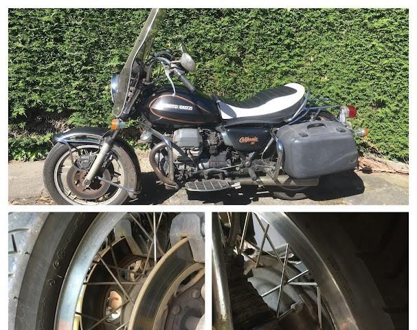 Moto Guzzi California 2 Special 1100 cc optie Spaakwielen, Motoren, Motoren | Moto Guzzi, Cardan-aandrijving, 2 cilinders, Gebruikt