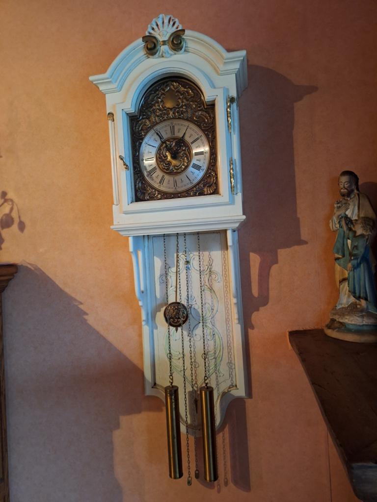 Wandklok, Ophalen
