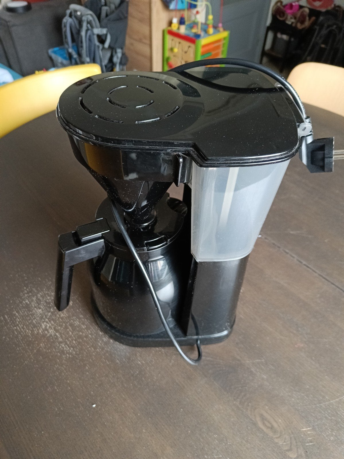 koffiezetapparaat met isolerende thermoskan, Ophalen