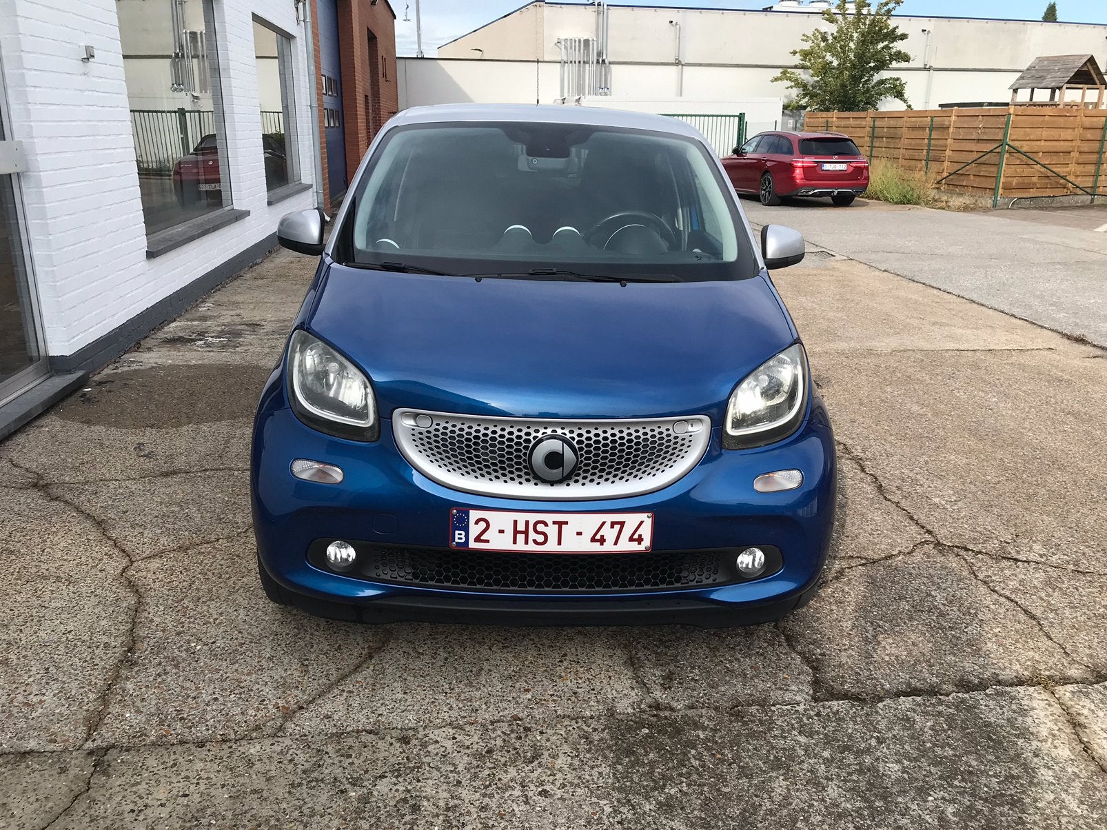 Smart Forfour, Auto's, Smart, Achterwielaandrijving, Blauw, Leder, 99 g/km