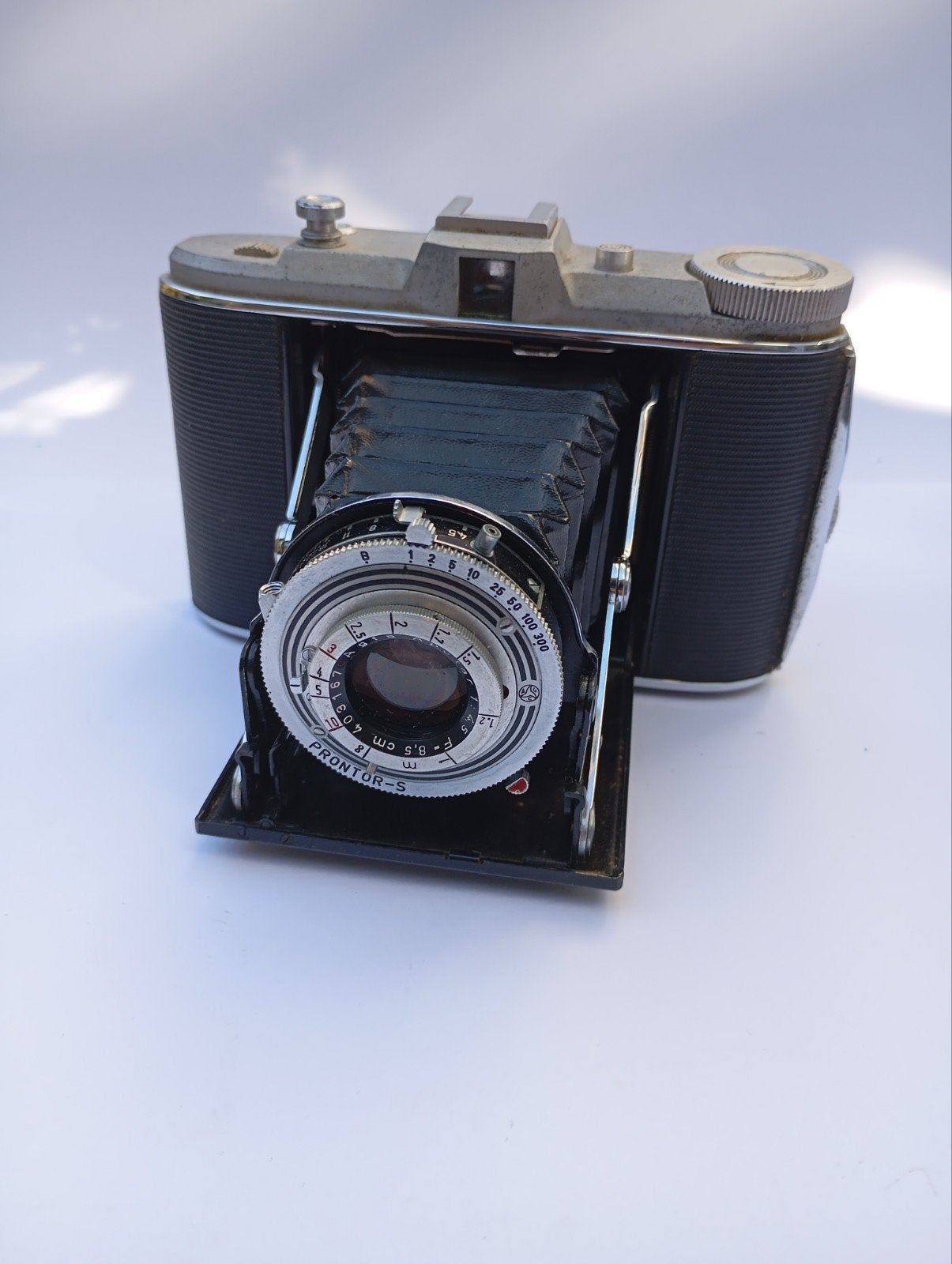 Agfa Isolette II — Apotar 85 mm f/4,5 — Imprime-S, Enlèvement ou Envoi