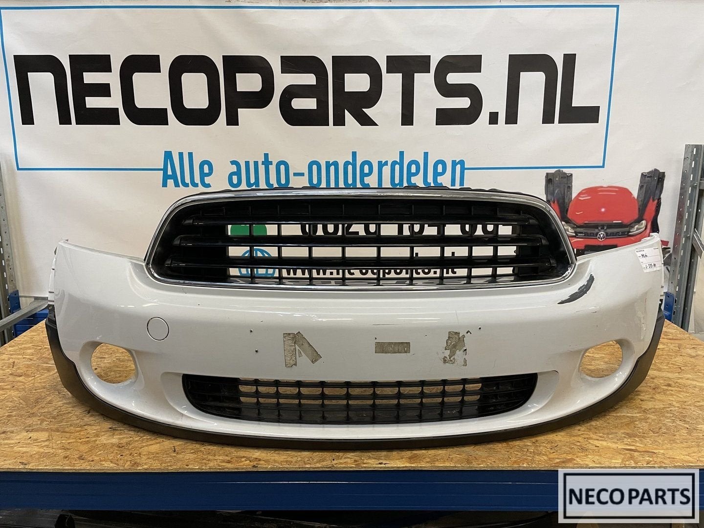 VOORBUMPER MINI R60 COUNTRYMAN BUMPER GRILL ORIGINEEL, Auto-onderdelen, Gebruikt, -, -, Ophalen of Verzenden