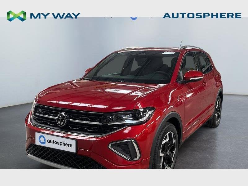 Volkswagen T-Cross T-Cross 1.0 TSI R-Line Business Premium O, Autos, Rouge, Automatique, Essence, 132 g/km