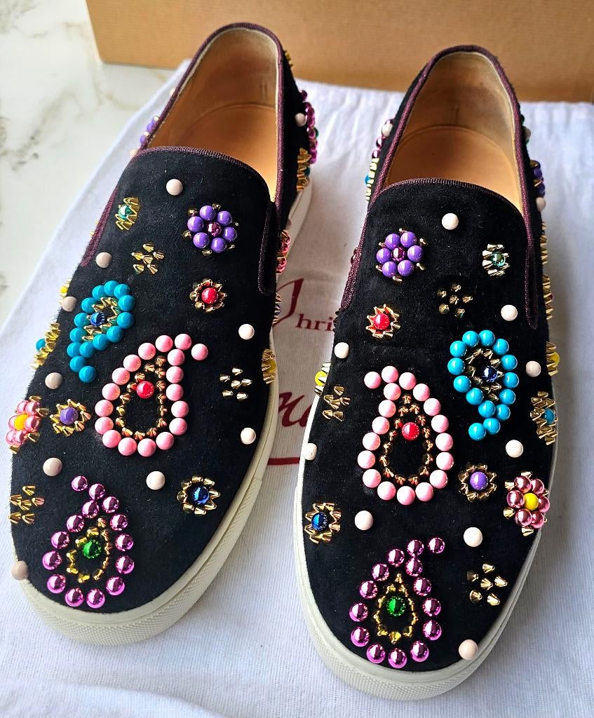 Christian Louboutin - Loafers - Maat: Shoes / EU 40, Kleding | Dames, Schoenen, LOUBOUTIN, Ophalen of Verzenden, Zo goed als nieuw