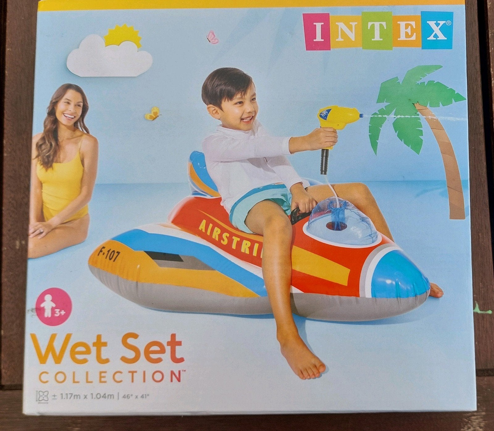 Intex opblaasbaar speelgoed, Ophalen