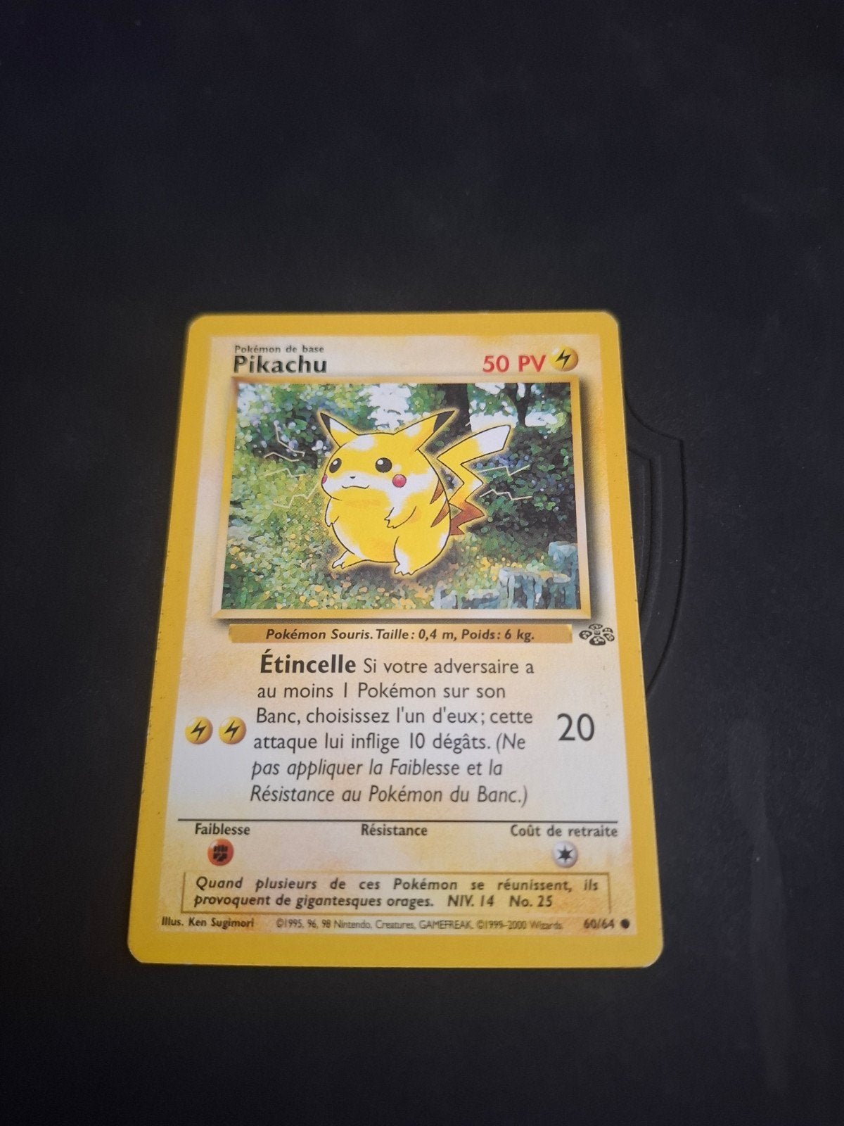 Set de cartes Pokémon Pikachu 60/64 Jungle (français), Enlèvement ou Envoi