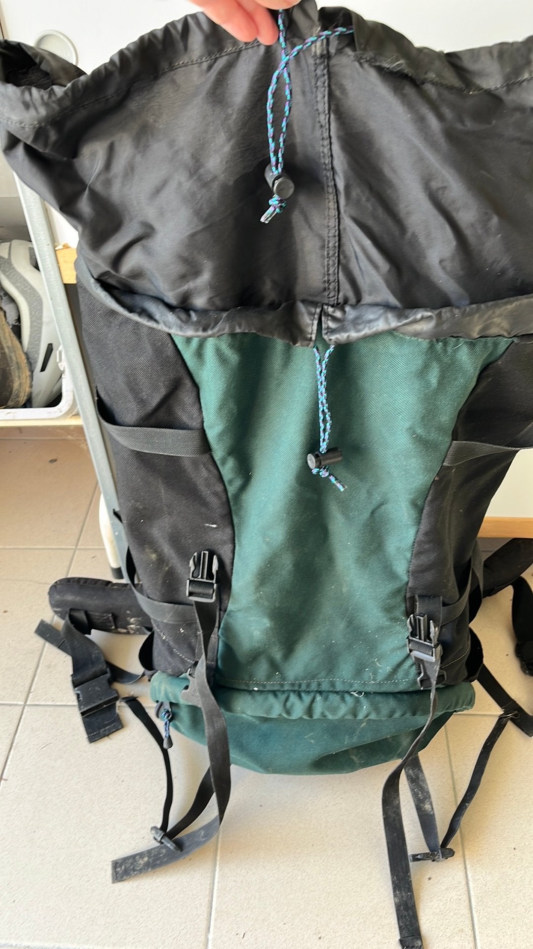 Sac rando deuter nepal 65l+10, Sports & Fitness, Enlèvement, Utilisé, Sac à dos