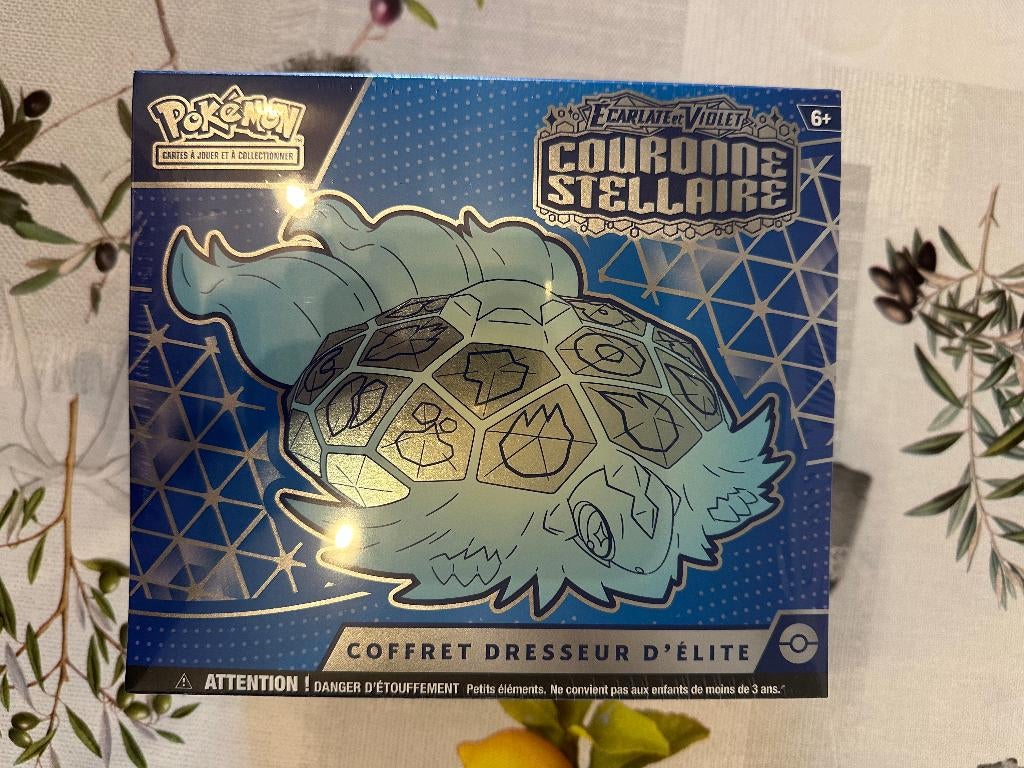 Pokemon ETB couronne stellaire fr, Ophalen, Nieuw