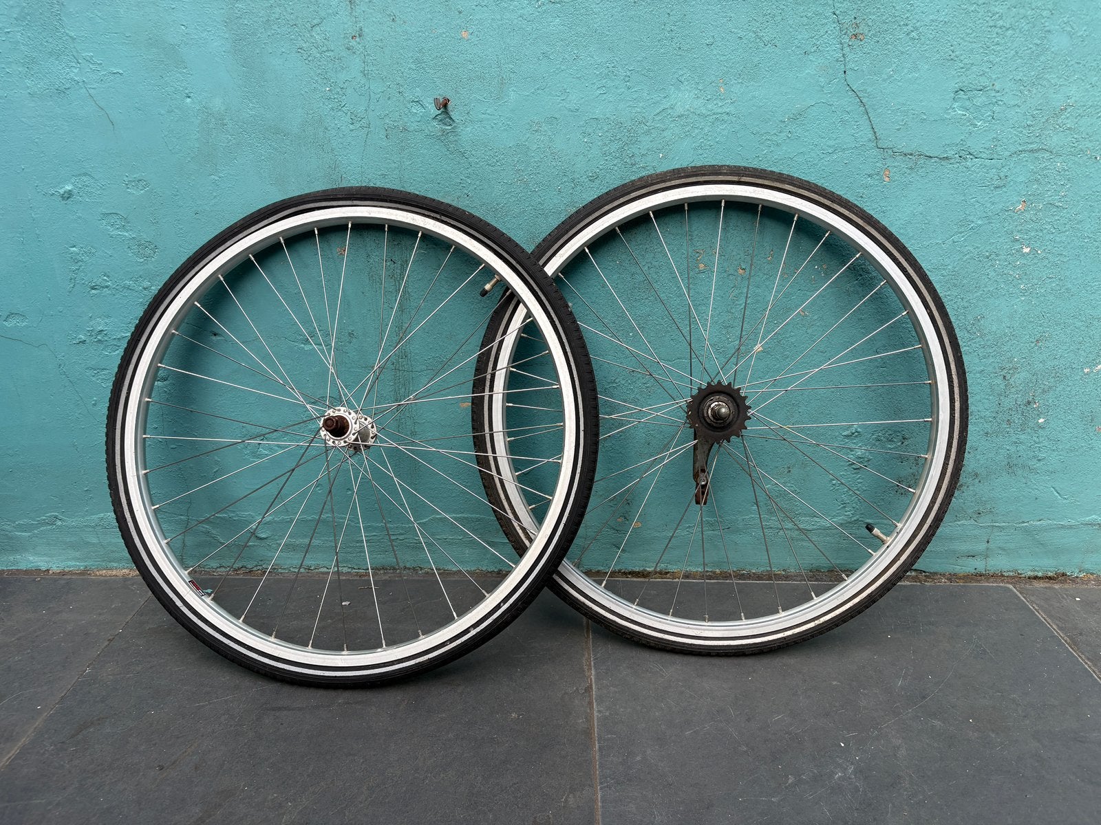 Wielen terugtrap/achteruittrap (torpedo), Fietsen en Brommers, Fietsonderdelen, Kinderfiets, Zo goed als nieuw, Aluminium, Ophalen