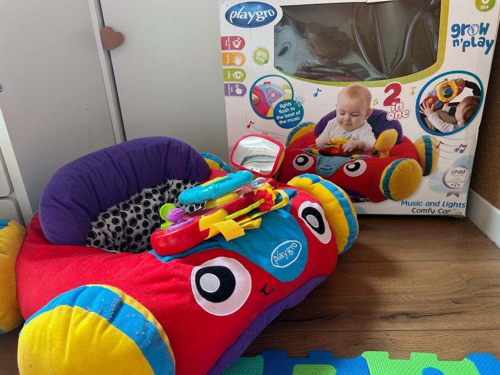 Playgro comfy car, Enlèvement, Utilisé, Garçon ou Fille