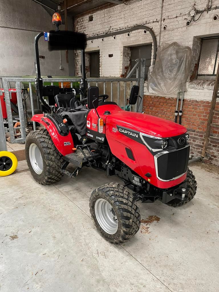 25pk minitractor te huur, Ophalen