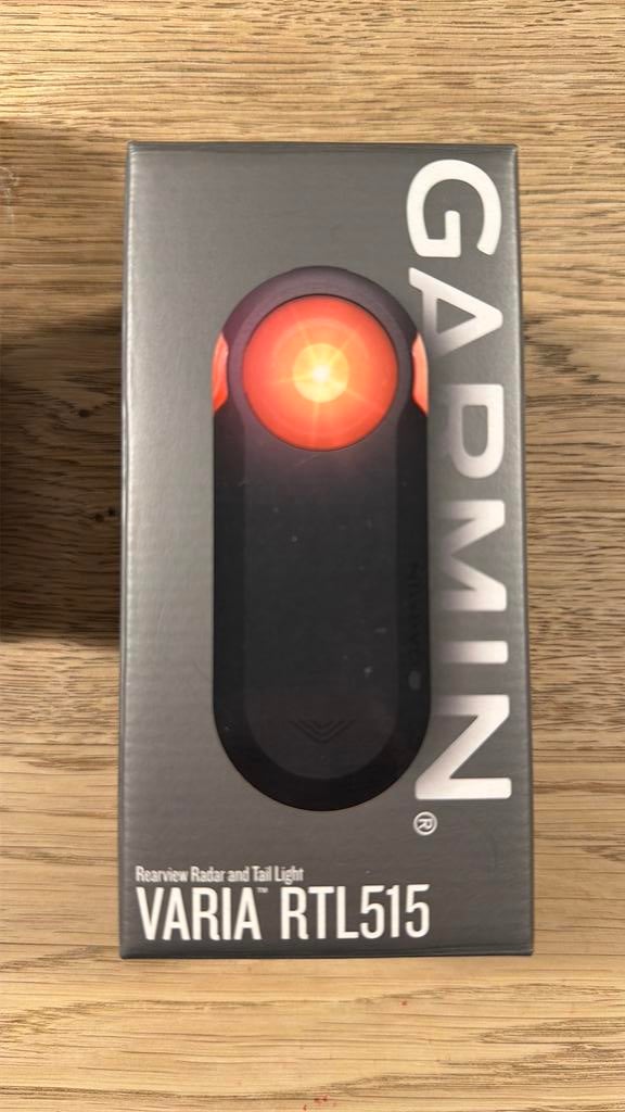 Garmin VARIA RTL515 Radar & achterlicht, Fietsen en Brommers, Batterij, Achterlicht, Ophalen of Verzenden, Zo goed als nieuw