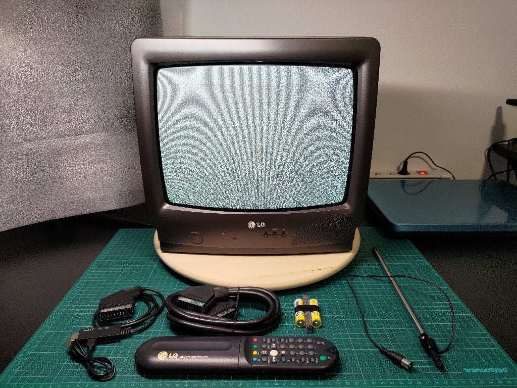 CRT TV 14" LG CB-14F84X, Enlèvement, Comme neuf, Moins de 40 cm, LG