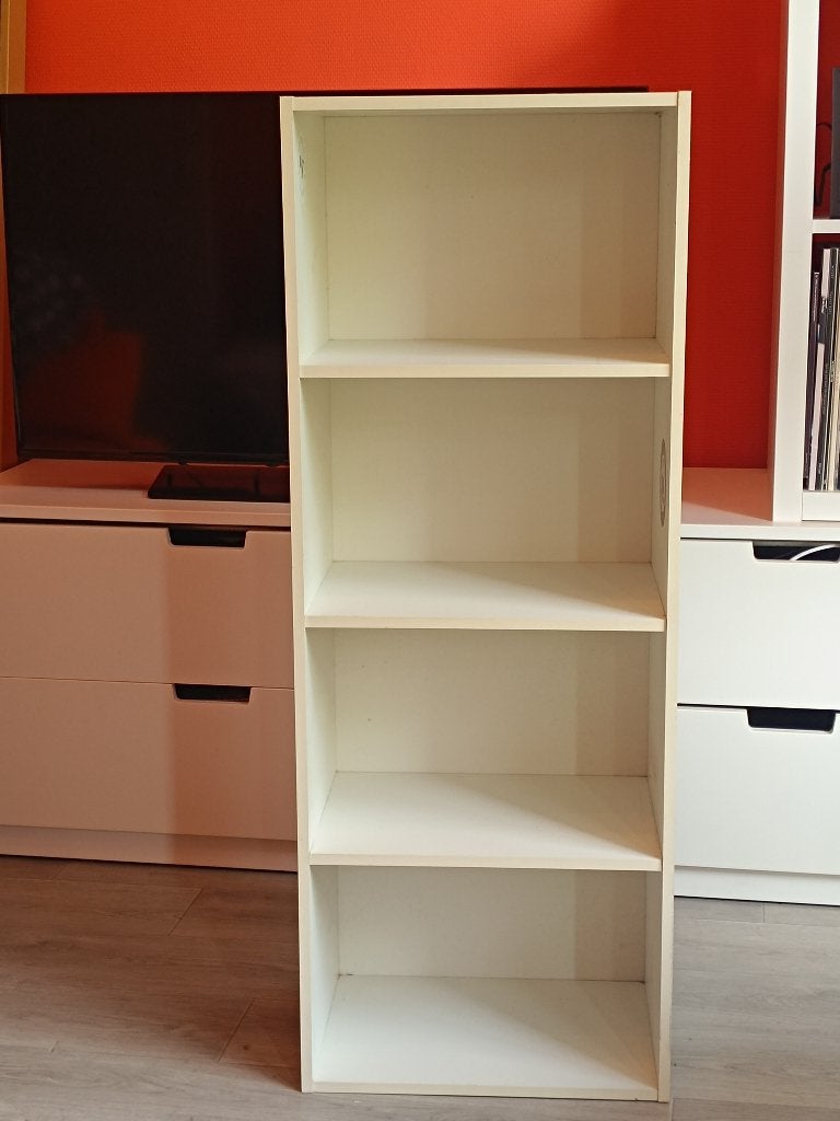 Étagère / bibliothèque - Blanc, Ophalen, Gebruikt