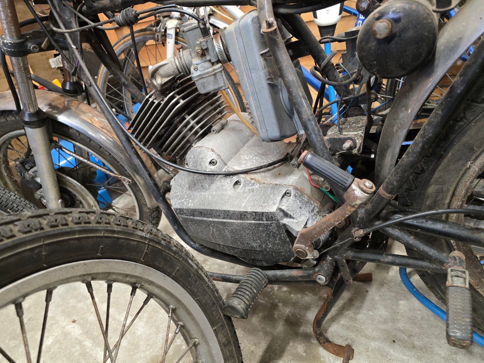 moto morini 125h frame