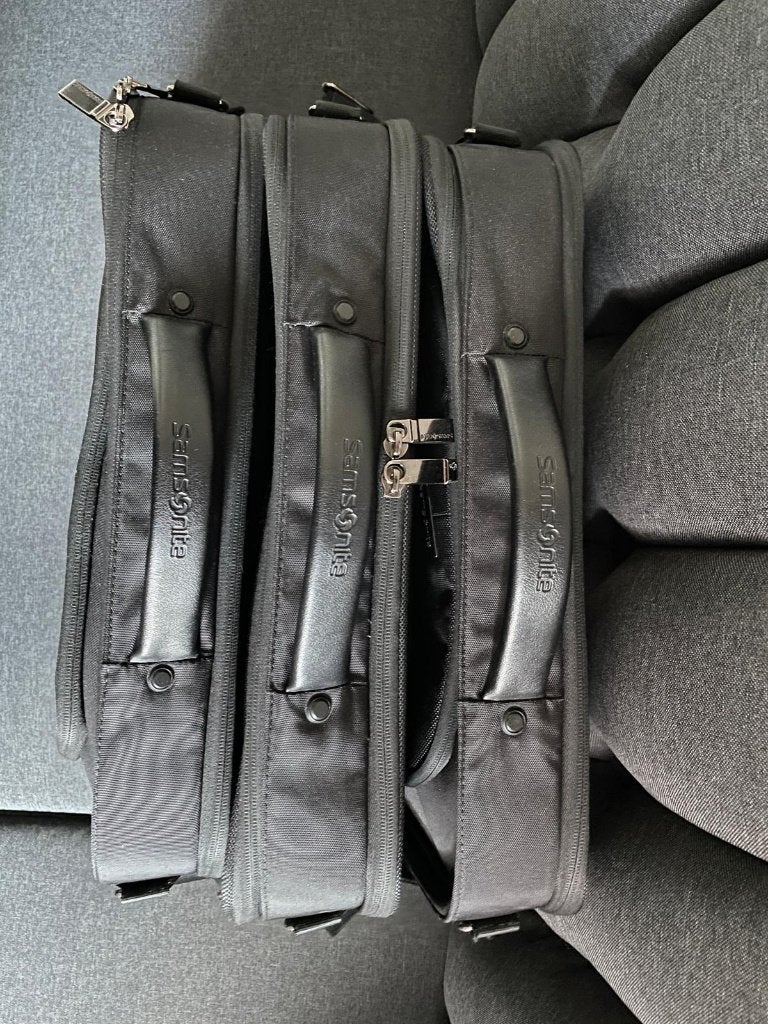 Samsonite laptoptassen, Computers en Software, Ophalen, Gebruikt, 17 inch of meer, Laptophoes
