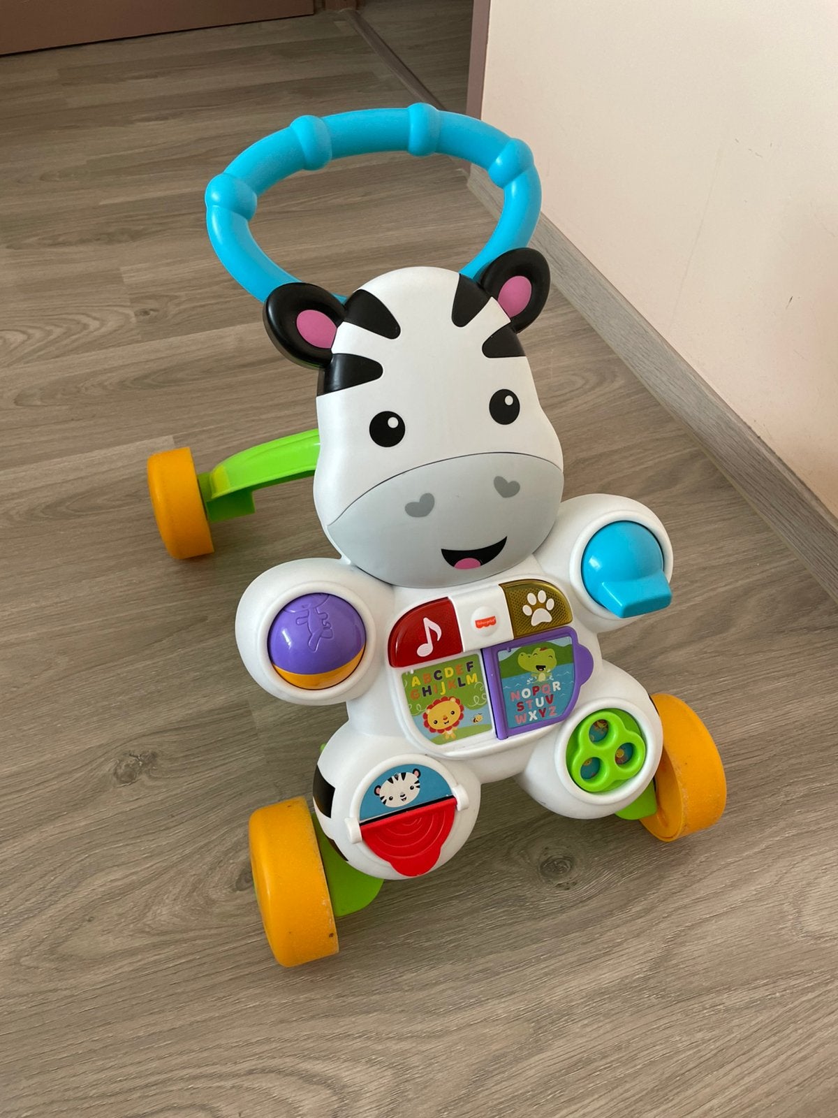Fisher Price Leer met mij Zebra Trotter, Ophalen, Gebruikt, Overige typen, Met licht