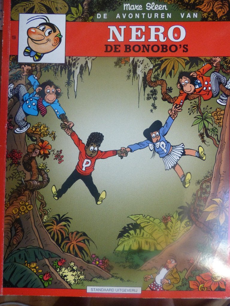 nero nr  159  de bonobo's ,  strip is moeilijk te vinden, Boeken, Ophalen of Verzenden