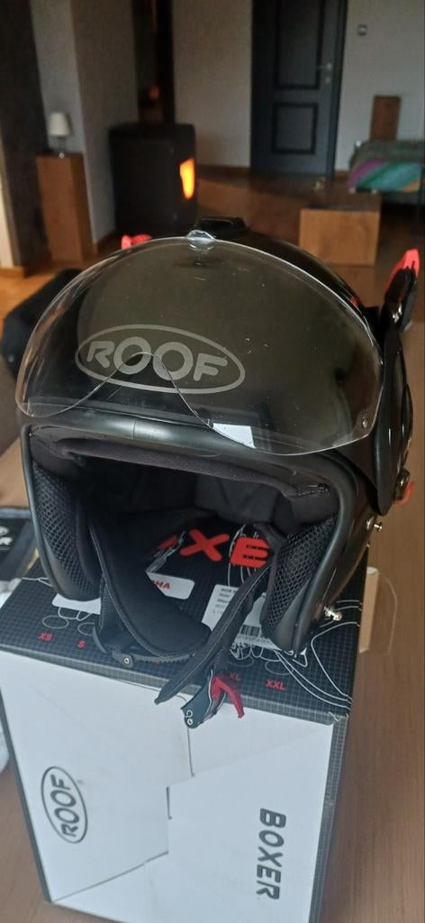 Bijna nieuwe Roof boxer Alpha, Motoren, Kleding | Motorhelmen, Ophalen