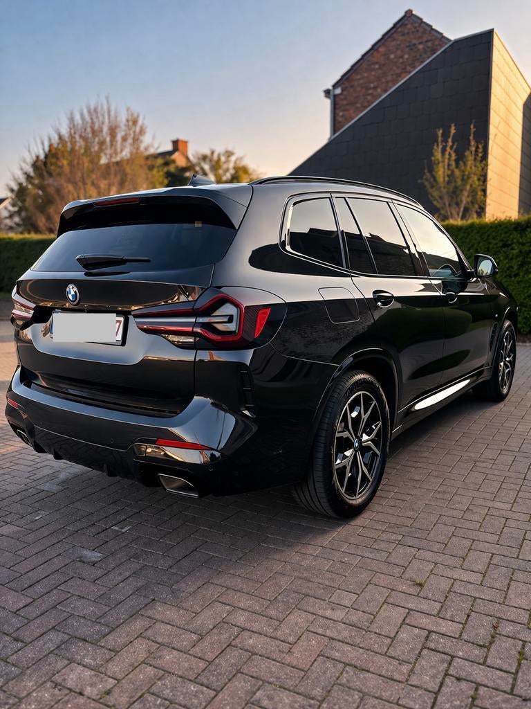 BMW X3, Auto's, Euro 6, Zwart, Leder, Particulier