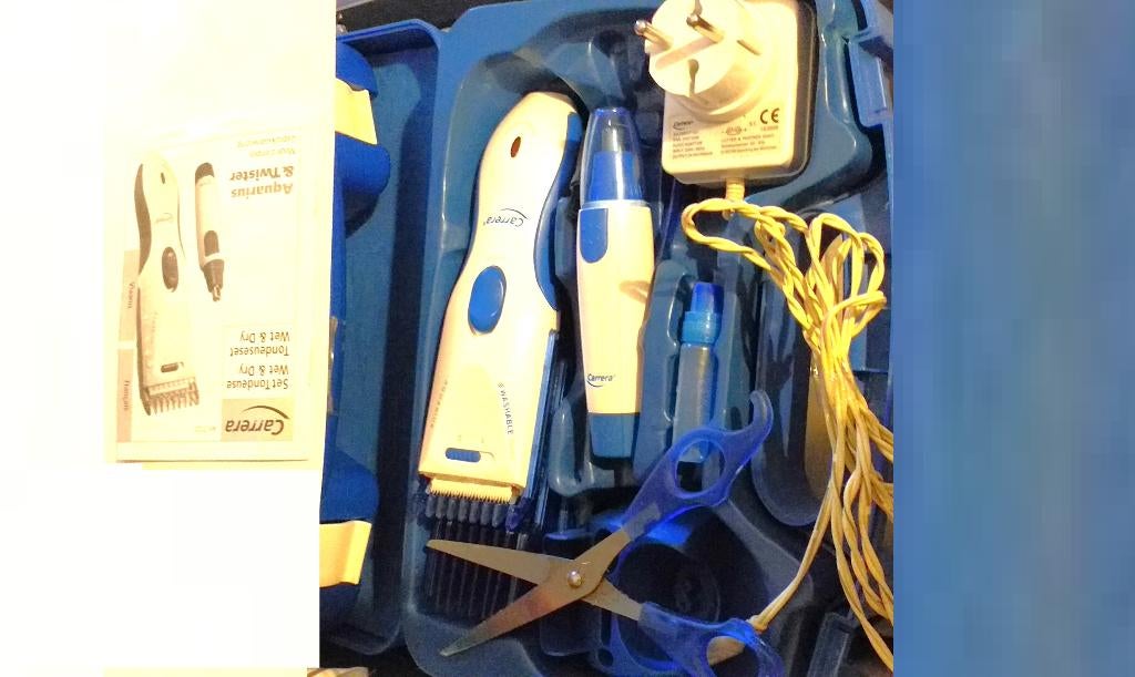 Baard- en afwerkingstrimmer + Neushuidtrimmer voor afwerking, Verzenden, Tondeuse